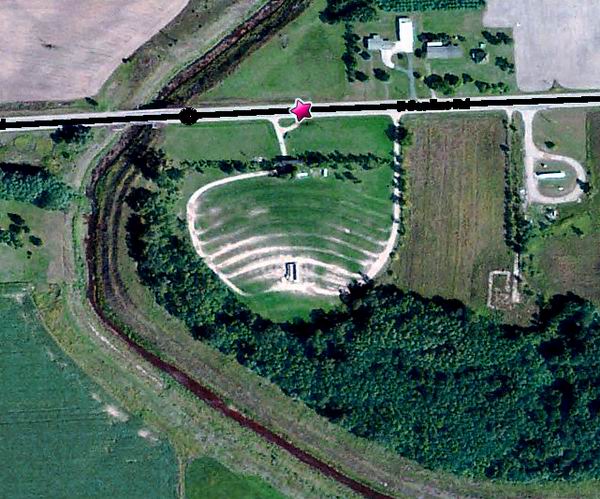 Hi-Way Drive-In Theatre - Aerial